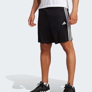 ADIDAS Men’s Training Shorts Color-Black/White Size-Medium